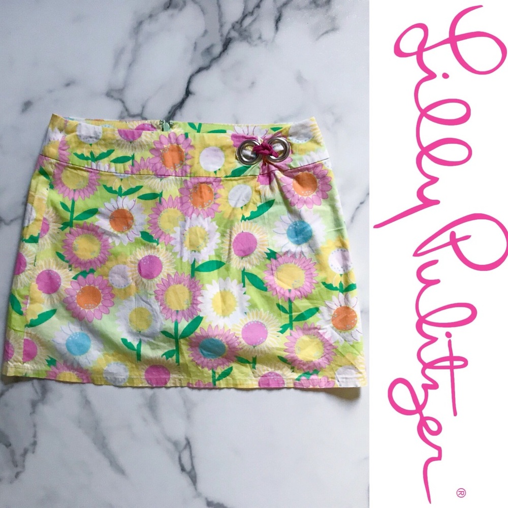 Lilly Pulitzer Floral Skirt